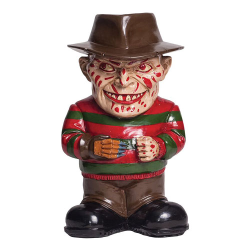 Nightmare on Elm Street Freddy Krueger Lawn Gnome